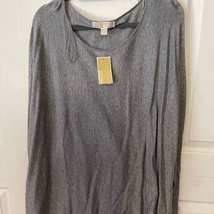 Grey Michael Kors long sleeve sweater, tag on, never worn, 3x